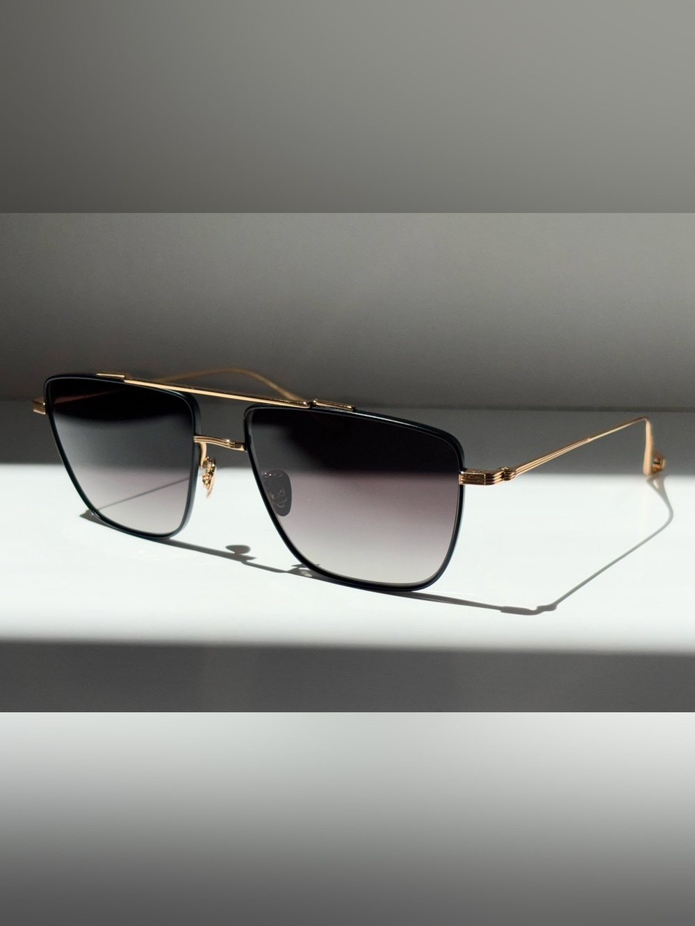 KREWE - BOLDEN | 24K Titanium + Matte Black Sunglasses